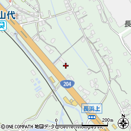 佐賀県伊万里市東山代町長浜1412周辺の地図