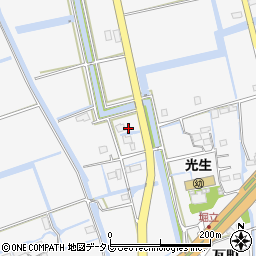 佐賀県佐賀市兵庫町瓦町348周辺の地図