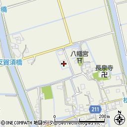 佐賀県三養基郡みやき町東津1278周辺の地図