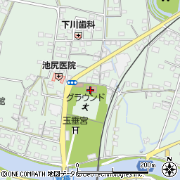 大善寺校区コミュニティセンター周辺の地図
