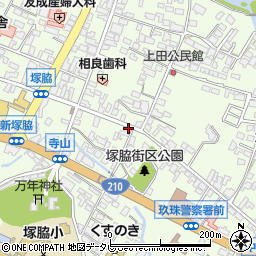 玖珠テレビ組合周辺の地図