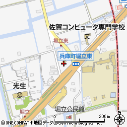 佐賀県佐賀市兵庫町瓦町413周辺の地図