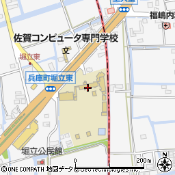 佐賀県消防学校周辺の地図