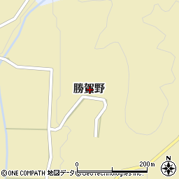 高知県高岡郡四万十町勝賀野周辺の地図