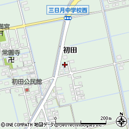 佐賀県小城市初田1747-5周辺の地図