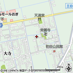 佐賀県小城市初田1949周辺の地図