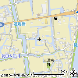 佐賀県神埼市千代田町詫田113周辺の地図