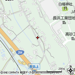 佐賀県伊万里市東山代町長浜1379周辺の地図