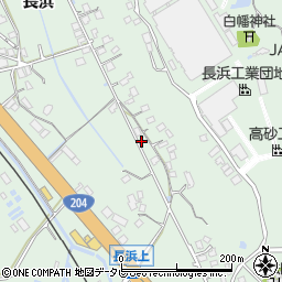 佐賀県伊万里市東山代町長浜1378周辺の地図
