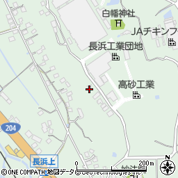 佐賀県伊万里市東山代町長浜170周辺の地図