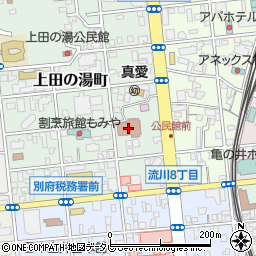 別府市教育センター周辺の地図