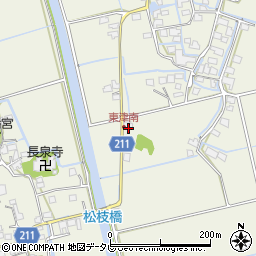 佐賀県三養基郡みやき町東津2052周辺の地図