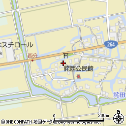 佐賀県神埼市千代田町詫田1673周辺の地図