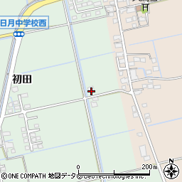 佐賀県小城市初田1751周辺の地図