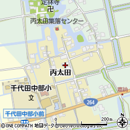 佐賀県神埼市丙太田969周辺の地図