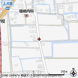 佐賀県神埼市上犬童周辺の地図