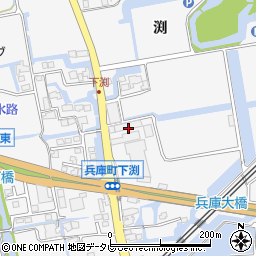 佐賀県佐賀市兵庫町渕1545周辺の地図