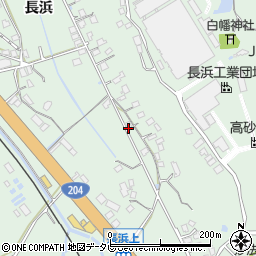 佐賀県伊万里市東山代町長浜1377周辺の地図
