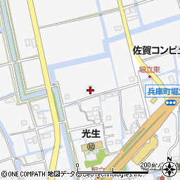 佐賀県佐賀市兵庫町瓦町188周辺の地図