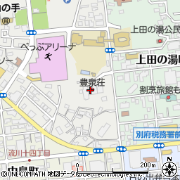 豊泉荘公立学校共済組合別府保養所周辺の地図