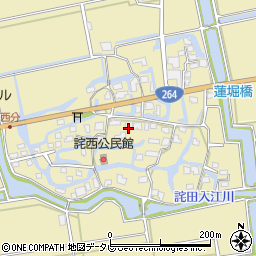 佐賀県神埼市千代田町詫田1633周辺の地図