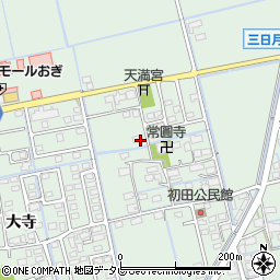 佐賀県小城市初田2122周辺の地図
