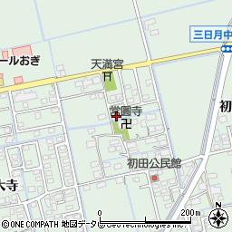 佐賀県小城市初田1866-9周辺の地図