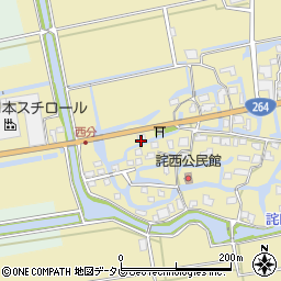 佐賀県神埼市千代田町詫田1690周辺の地図