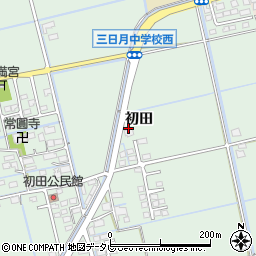 佐賀県小城市初田1745-3周辺の地図