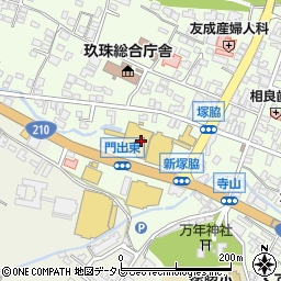 玖珠センタースポーツ丸菊周辺の地図