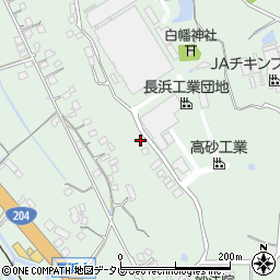 佐賀県伊万里市東山代町長浜167周辺の地図