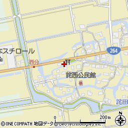 佐賀県神埼市千代田町詫田1685周辺の地図