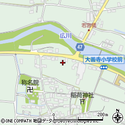 福岡県久留米市大善寺町藤吉931-2周辺の地図