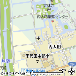 佐賀県神埼市丙太田912-1周辺の地図