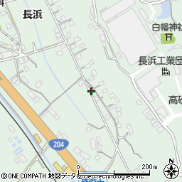 佐賀県伊万里市東山代町長浜1360周辺の地図