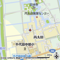 佐賀県神埼市丙太田949周辺の地図