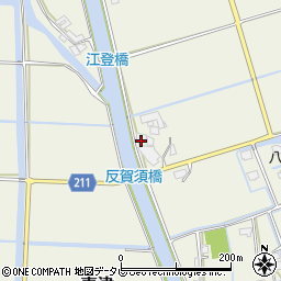佐賀県三養基郡みやき町東津780周辺の地図