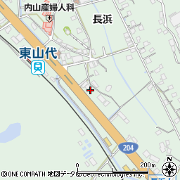 佐賀県伊万里市東山代町長浜2091周辺の地図