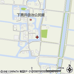 佐賀県神埼市下黒井周辺の地図