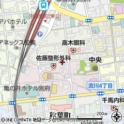 大分県宅地建物取引業協会別府支部周辺の地図