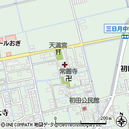 佐賀県小城市初田1866周辺の地図