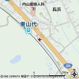 佐賀県伊万里市東山代町長浜2099周辺の地図