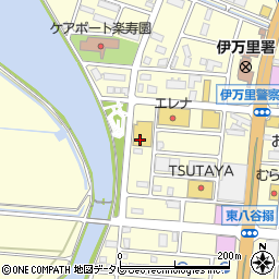 ベスト電器伊万里店周辺の地図