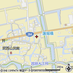 佐賀県神埼市千代田町詫田1852周辺の地図