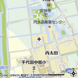 佐賀県神埼市丙太田951周辺の地図