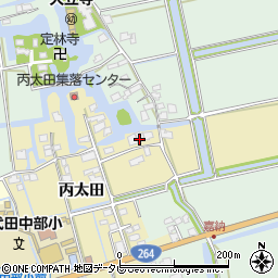 佐賀県神埼市丙太田999周辺の地図