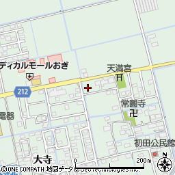佐賀県小城市初田1874周辺の地図