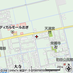 佐賀県小城市初田1874周辺の地図