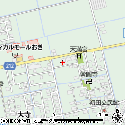 佐賀県小城市初田2126周辺の地図