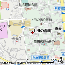 別府市医師会ヘルパーステーション周辺の地図